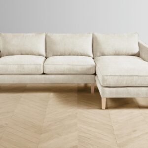 The Crosby Sectional - Performance Mélange Weave Shell