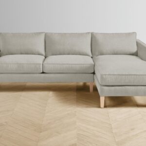 The Crosby Sectional - Performance Textured Linen Flax