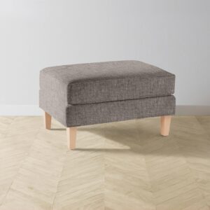 crosby-ottoman_belgian-linen-carob_driftwood2.0.jpg The Crosby Ottoman - Heritage Belgian Linen Carob