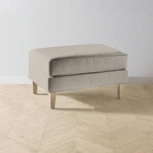 The Crosby Ottoman - Merino Dusk