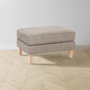 crosby-ottoman_nubuck-leather-fawn_driftwood2.0.jpg The Crosby Ottoman - Nubuck Leather Fawn