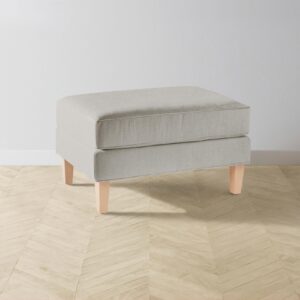 crosby-ottoman_performance-textured-linen-flax_driftwood2.0.jpg The Crosby Ottoman - Performance Textured Linen Flax