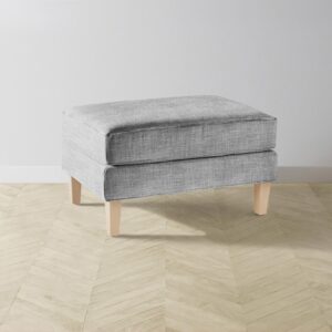 crosby-ottoman_performance-textured-tweed-alpine_driftwood2.0.jpg The Crosby Ottoman - Performance Textured Tweed Alpine