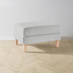 crosby-ottoman_performance-woven-chenille-steel_driftwood2.0.jpg The Crosby Ottoman - Performance Woven Chenille Steel