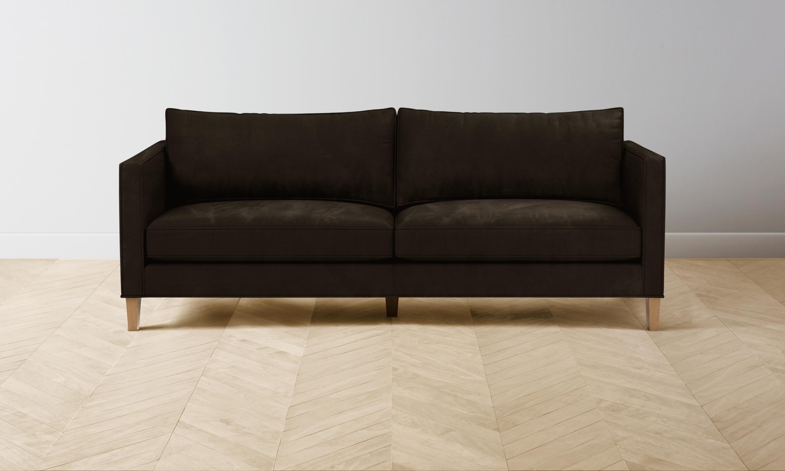 The Crosby Sofa - Nubuck Leather Espresso