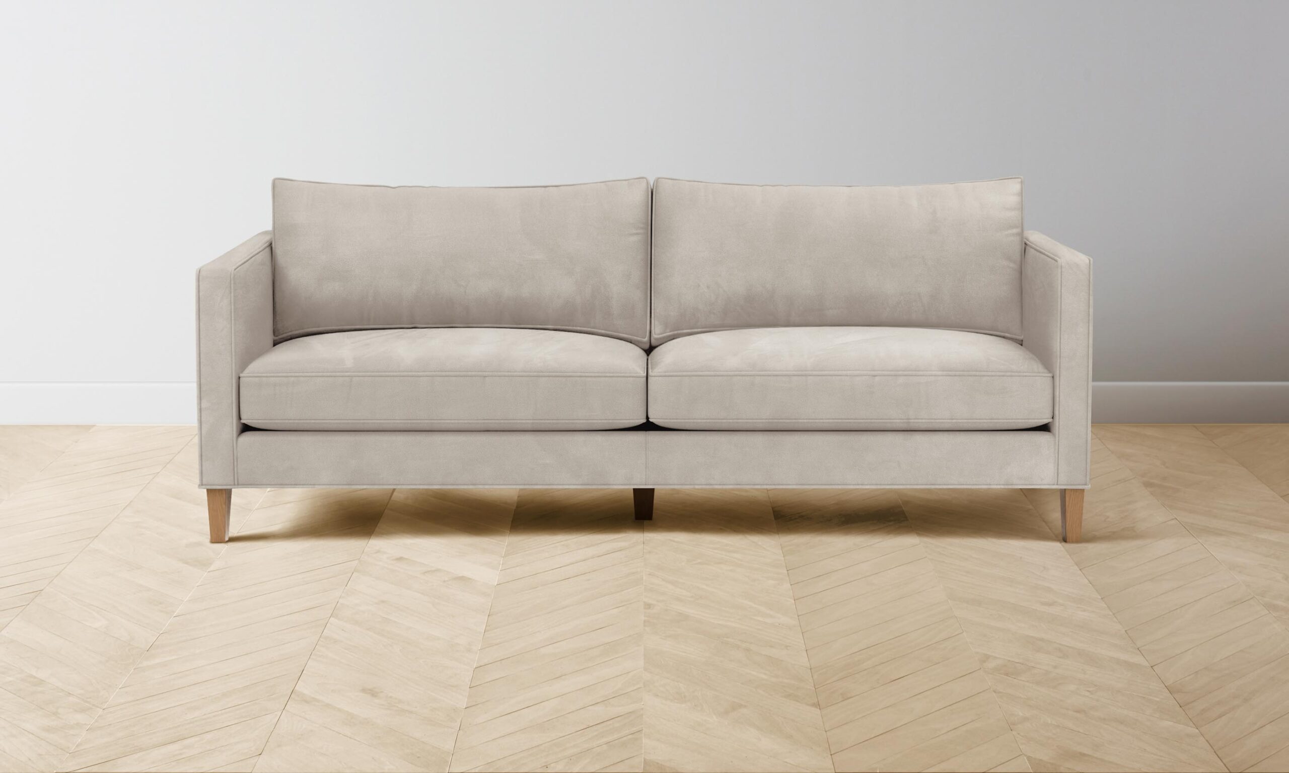 The Crosby Sofa - Nubuck Leather Sail
