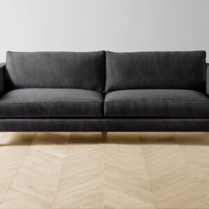 crosby-sofa_performance-velvet-slate_pecan2.0_b4c93940-7286-4bb3-ace6-21f40d4412cd.jpg The Crosby Sofa - Performance Velvet Slate