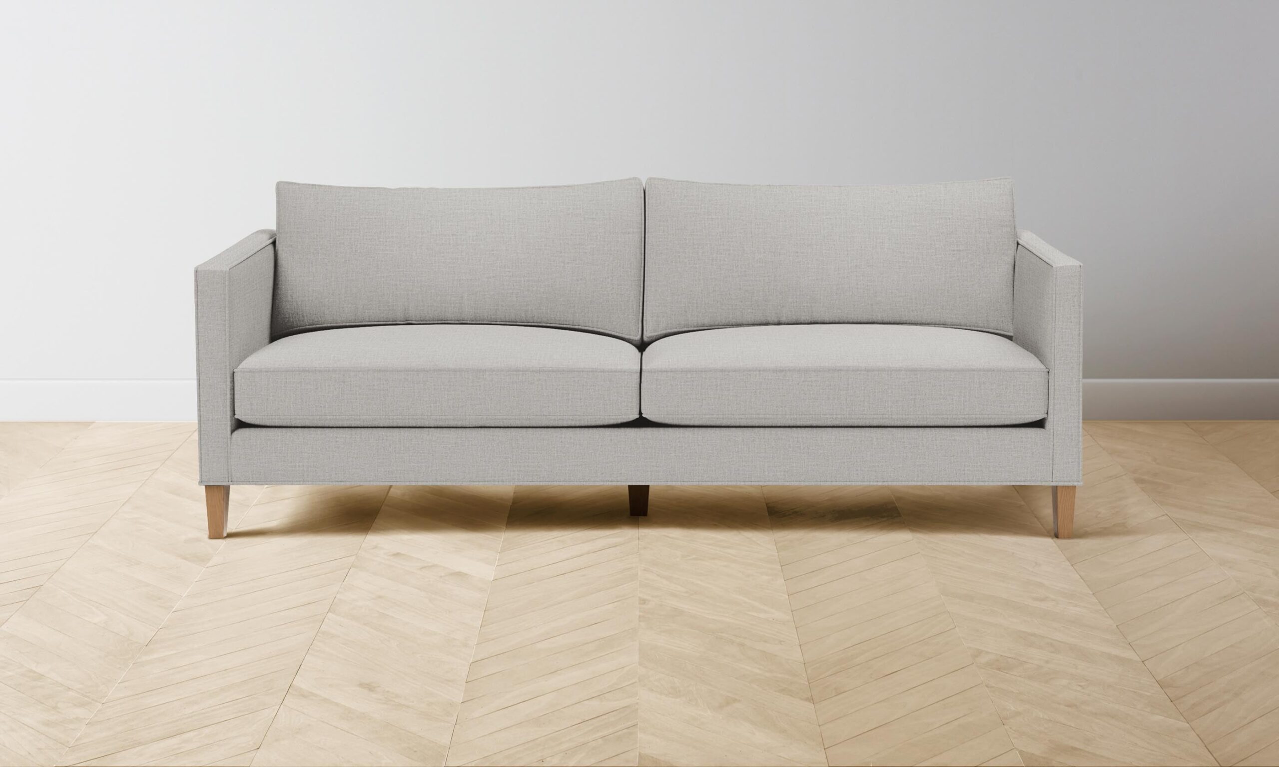 The Crosby Sofa - Performance Woven Chenille Steel