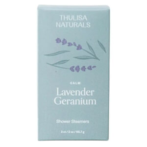 Lavender Geranium Shower Steamers (2 Pack)