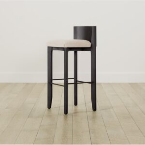 The Delancey Bar & Counter Stool - Heritage Belgian Linen Summit
