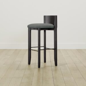 The Delancey Bar & Counter Stool - Mohair Fog