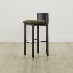 The Delancey Bar & Counter Stool - Mohair Moss