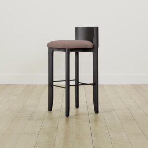 The Delancey Bar & Counter Stool - Mohair Peony