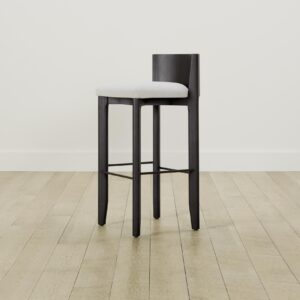 The Delancey Bar & Counter Stool - Performance Bouclé Polar