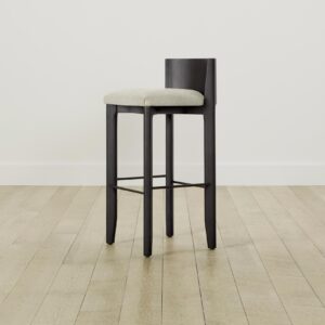 The Delancey Bar & Counter Stool - Performance Stonewashed Linen Dew