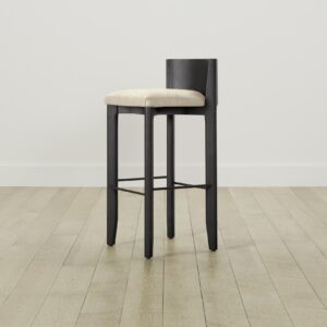 The Delancey Bar & Counter Stool - Tuscan Leather Bisque