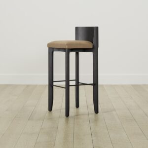 The Delancey Bar & Counter Stool - Tuscan Leather Camel