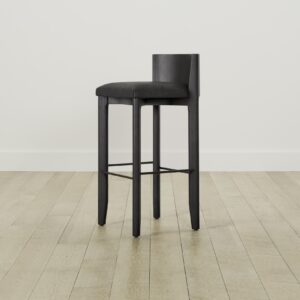 The Delancey Bar & Counter Stool - Tuscan Leather Seal
