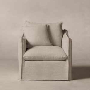 dune-chair_scatter-back-down-cushion_slipcover-performance-stonewashed-linen-dew_none.jpg The Dune Chair - Performance Stonewashed Linen Dew