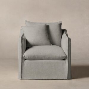 dune-chair_scatter-back-down-cushion_slipcover-performance-woven-chenille-steel_none.jpg The Dune Chair - Performance Woven Chenille Steel