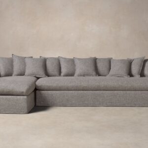 The Dune Sectional - Heritage Belgian Linen Agate