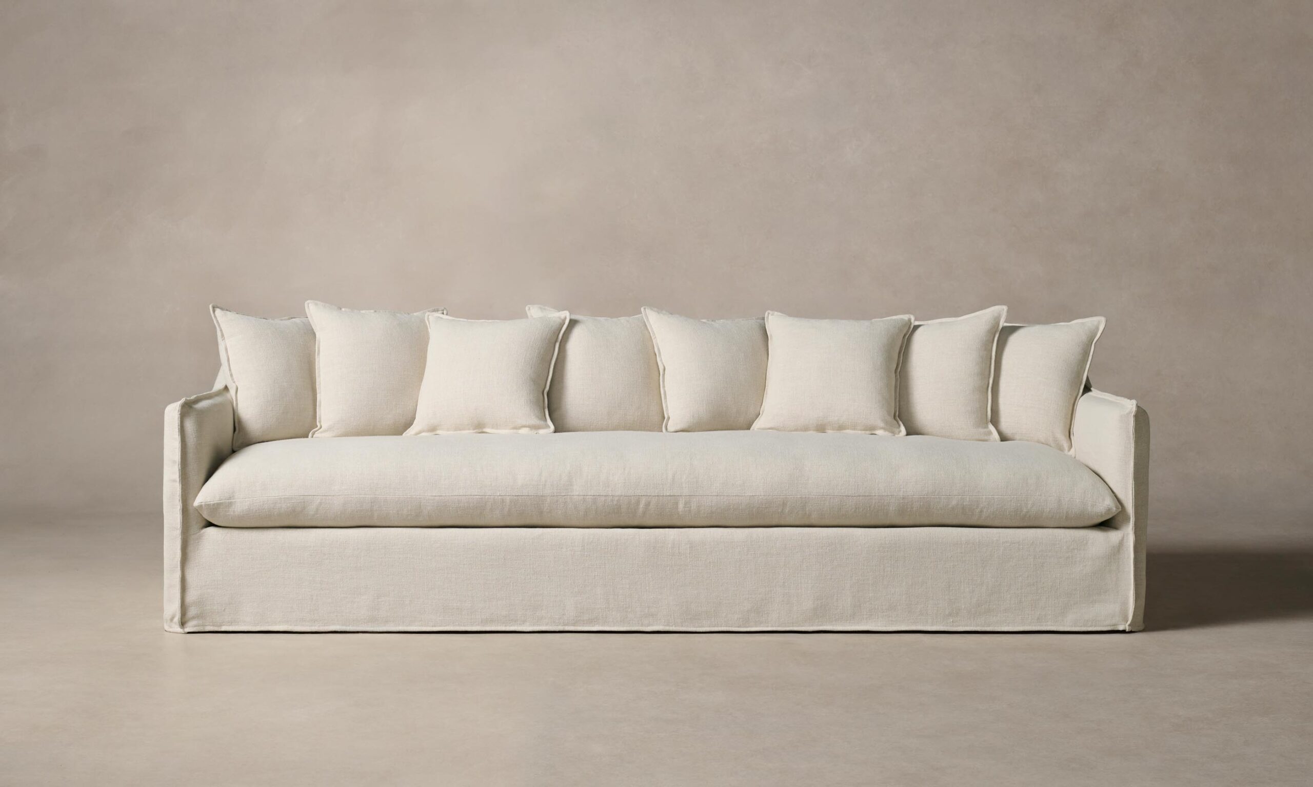 The Dune Sofa - Heritage Belgian Linen Alder
