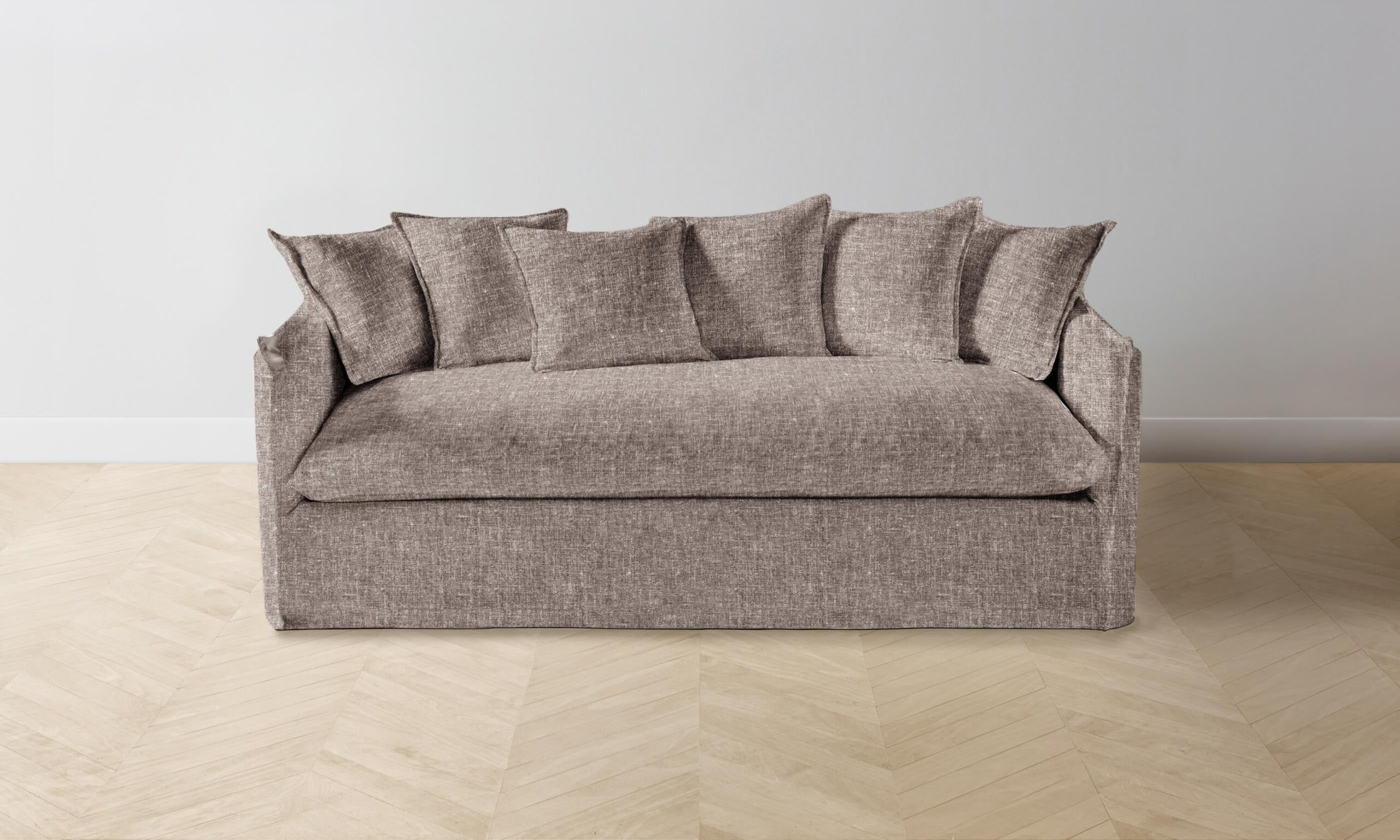 The Dune Sofa - Heritage Belgian Linen Carob