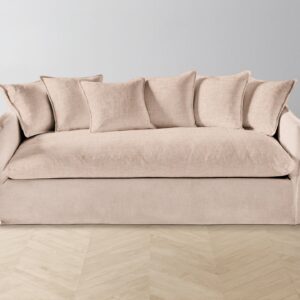 The Dune Sofa - Heritage Belgian Linen Petal