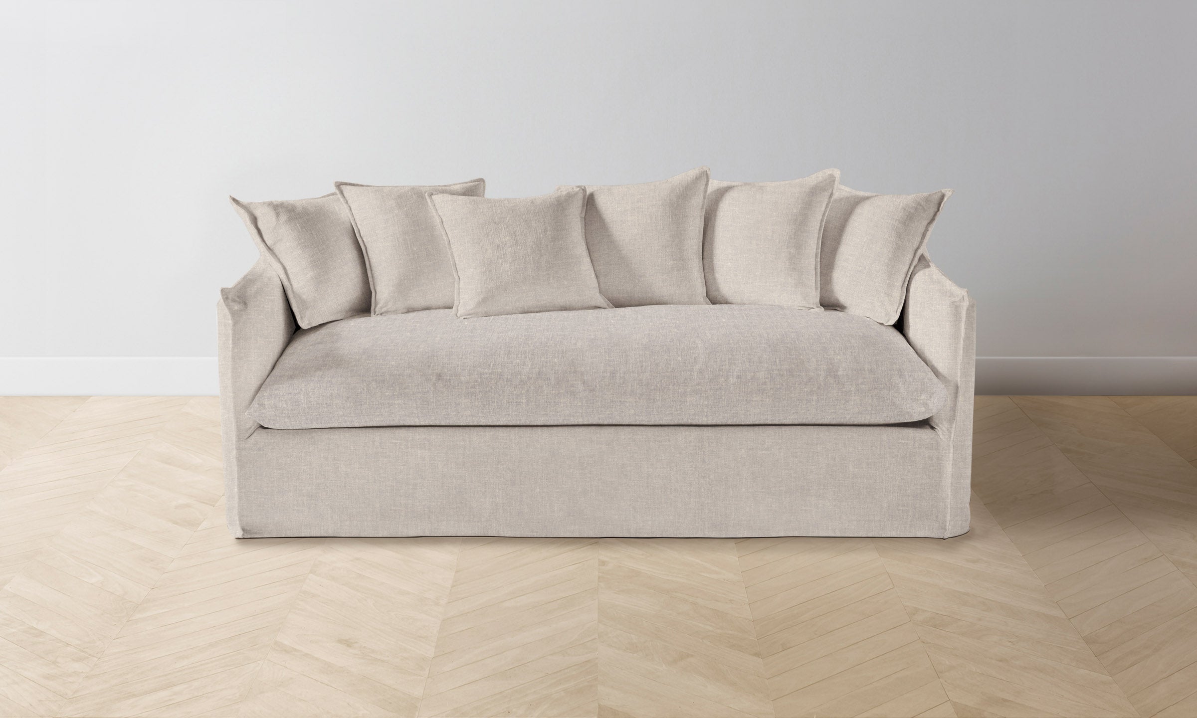The Dune Sofa - Heritage Belgian Linen Summit