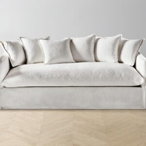 The Dune Sofa - Performance Linen Weave Flour