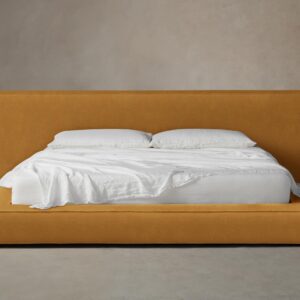 The Eldridge Bed - Mohair Amber