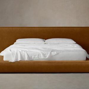 The Eldridge Bed - Mohair Brown Sugar