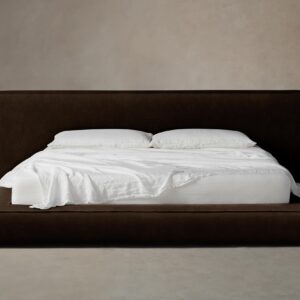 The Eldridge Bed - Mohair Chocolate