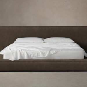 The Eldridge Bed - Mohair Mink