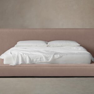 The Eldridge Bed - Mohair Peony