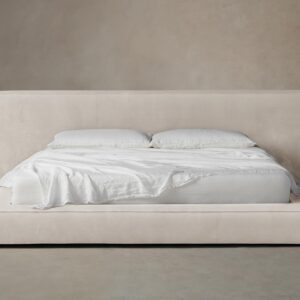 The Eldridge Bed - Nubuck Leather Sail