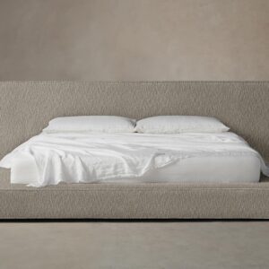 The Eldridge Bed - Performance Bouclé Morel