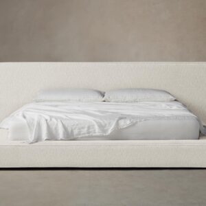 The Eldridge Bed - Performance Bouclé Polar