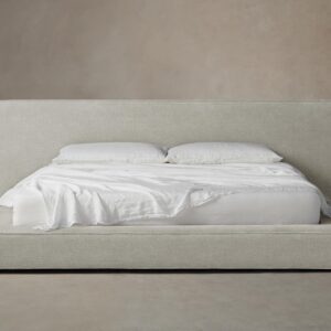 The Eldridge Bed - Performance Mélange Weave Flint