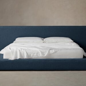 The Eldridge Bed - Performance Linen Weave Bay