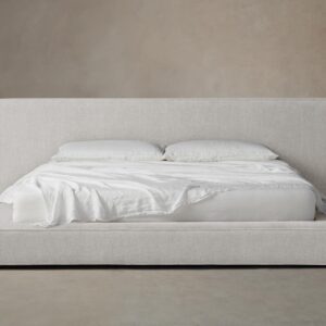The Eldridge Bed - Performance Tweed Salt