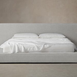 The Eldridge Bed - Performance Woven Chenille Steel