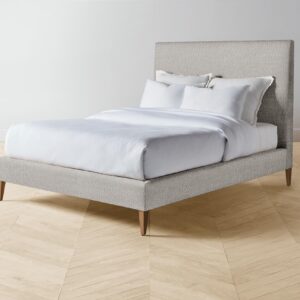 The Essex Bed - Italian Bouclé Fossil