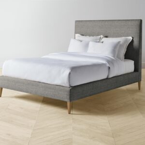 The Essex Bed - Merino Granite