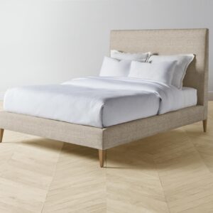 The Essex Bed - Merino Wheat