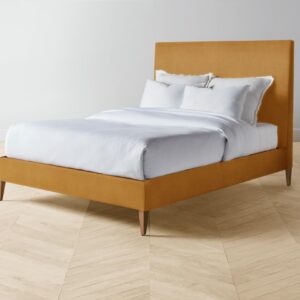 The Essex Bed - Mohair Amber