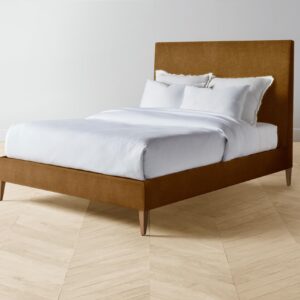 The Essex Bed - Mohair Brown Sugar