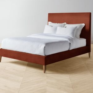 The Essex Bed - Mohair Spice