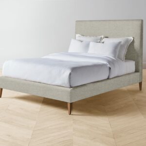 The Essex Bed - Performance Stonewashed Linen Dew