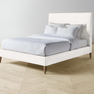 The Essex Bed - Performance Textured Tweed Snow